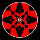 spiral in red