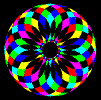 color wheel done in 26 layers, all but 1 in difference mode