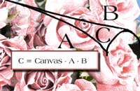 C = canvas - A - B