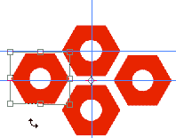rotate 4th hex into place
