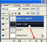 duplicate the layer
