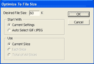 optimize to file size