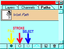 paths palette